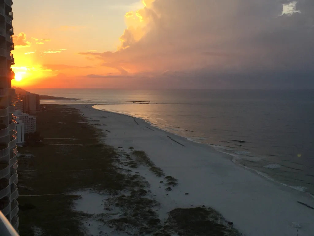 Sunset on Gulf Shores