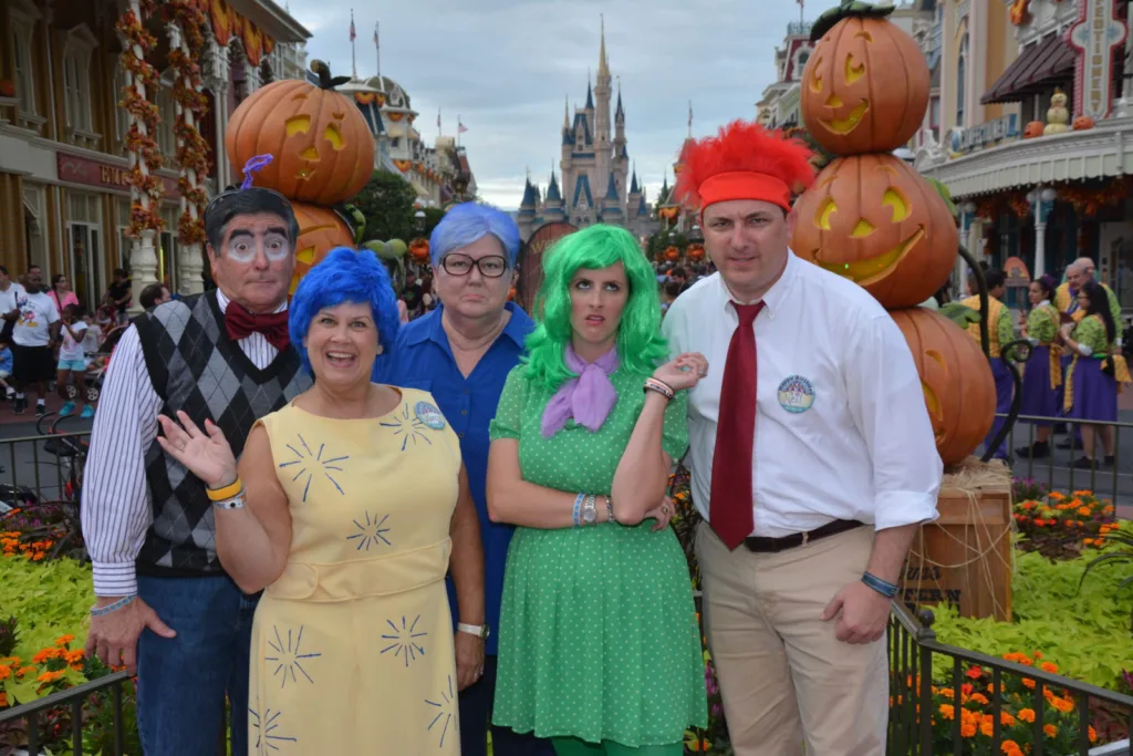 Adult costumes at Mickey's Not-So-Scary Halloween Party