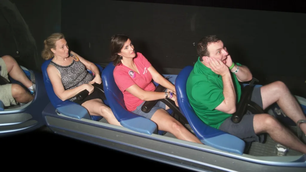 Space Mountain ride photo is included in Disney World's Memory Maker.