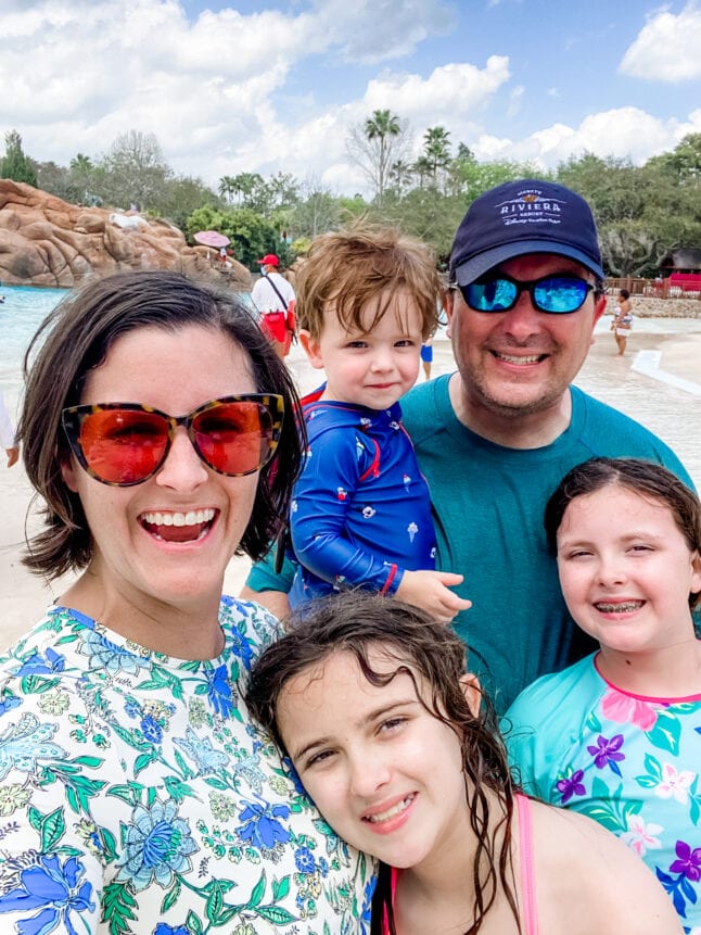 Blizzard Beach family photo