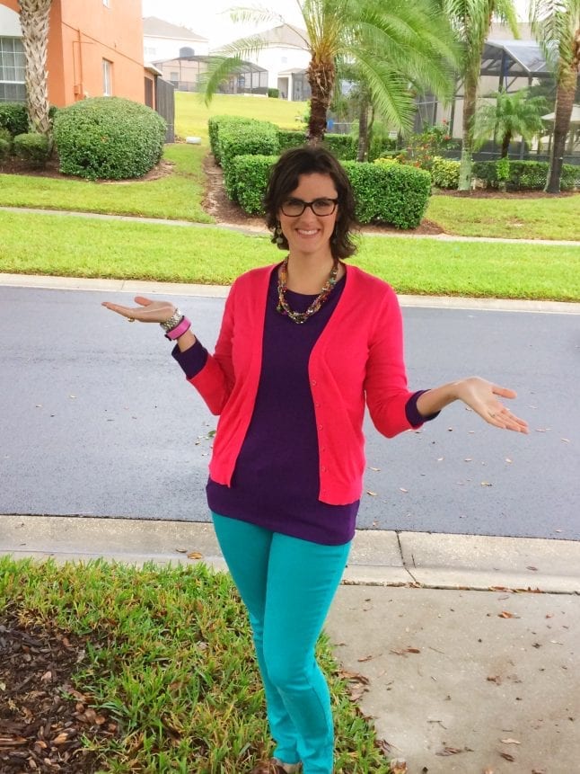 Woman posing in a Disneybound outfit resembling Ariel.