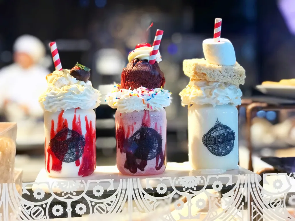 Toothsome milkshakes at Universal City Walk in Orlando.
