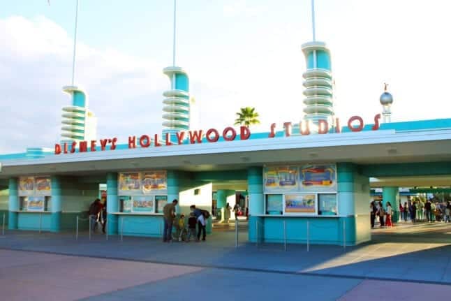 Entrance of Disney's Hollywood Studios