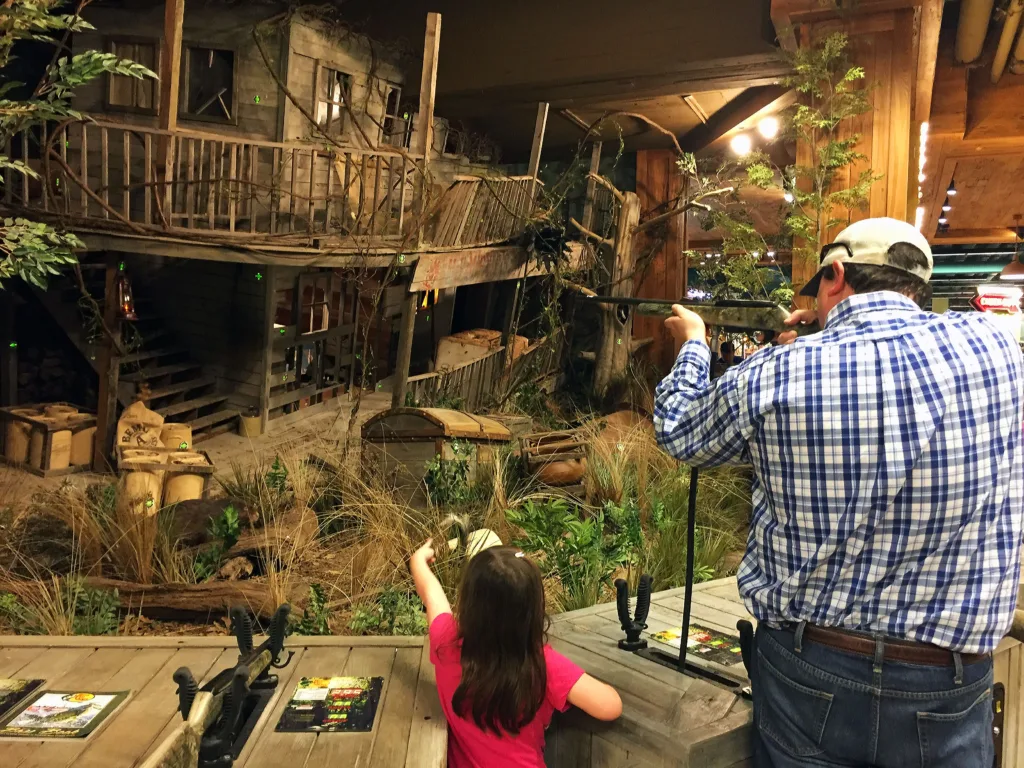 Shooting Gallery at Bass Pro Shop in the Pyramid