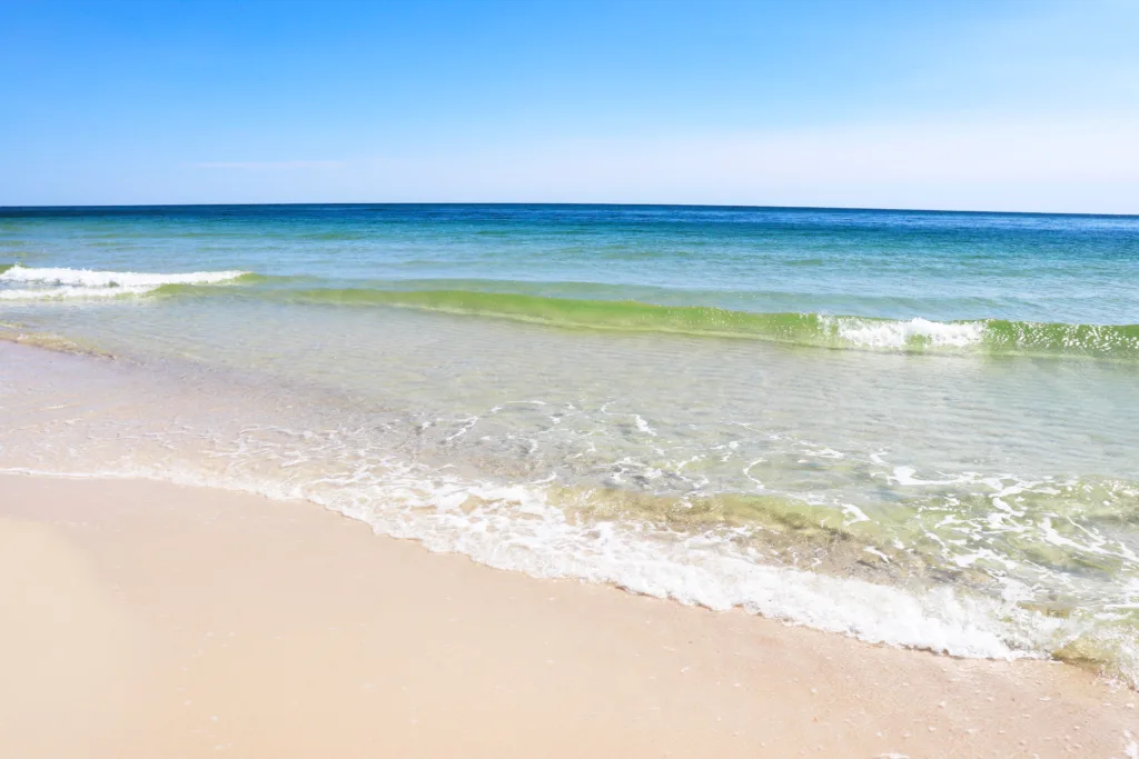 Visit Alabama Beaches to enjoy the sugar-white sands.