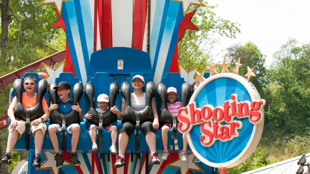 One of the best rides for kids in Dollywood in the section called Country Fair.