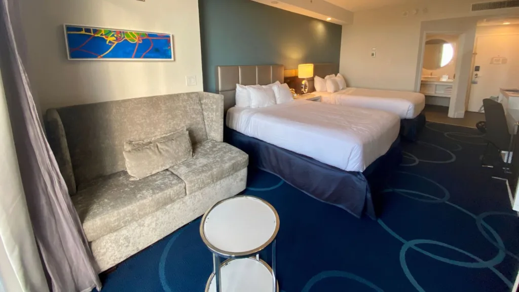 Standard room at B Resort and Spa in Disney Springs.