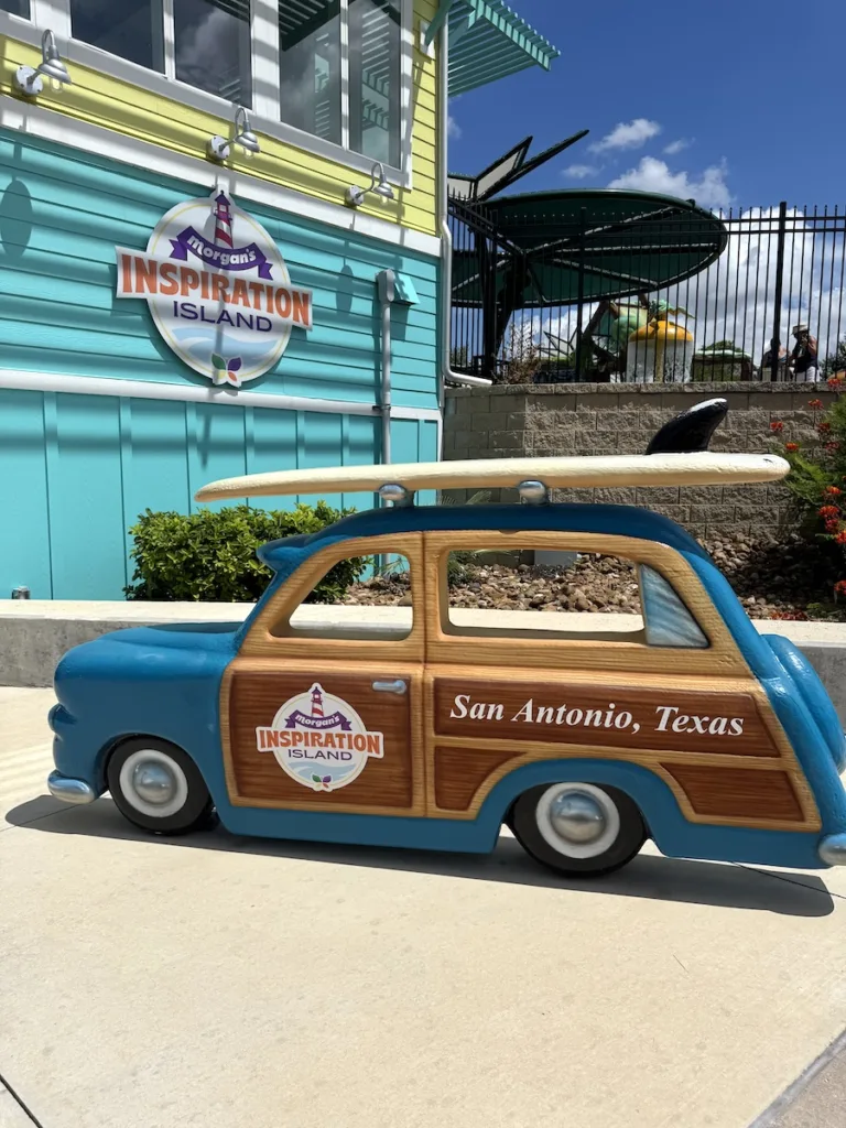 Morgan's Wonderland waterpark is called Inspiration Point